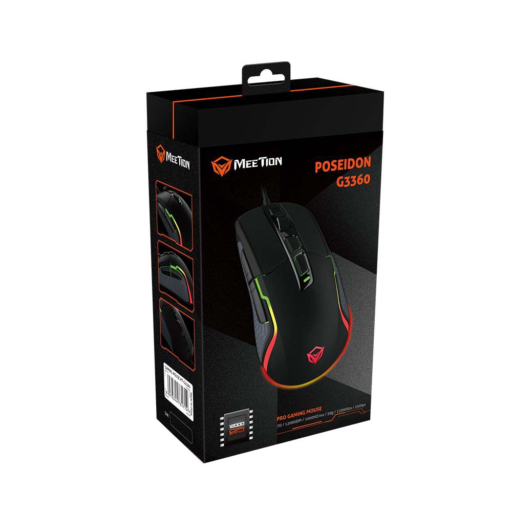 Meetion MT-G3360 Επαγγελματικό Gaming Ποντίκι Meetion MT-G3360 Επαγγελματικό Gaming Ποντίκι - Image 8
