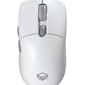 Meetion MT-GW33 Ενσύρματο 2.4G Bluetooth Gaming Ποντίκι Λευκό