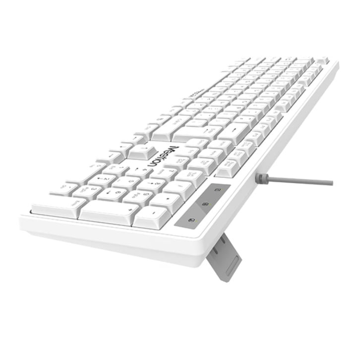 Meetion MT-K300 Standard USB Ενσύρματο Πληκτρολόγιο Λευκό Meetion MT-K300 Standard USB Ενσύρματο Πληκτρολόγιο Λευκό - Image 2