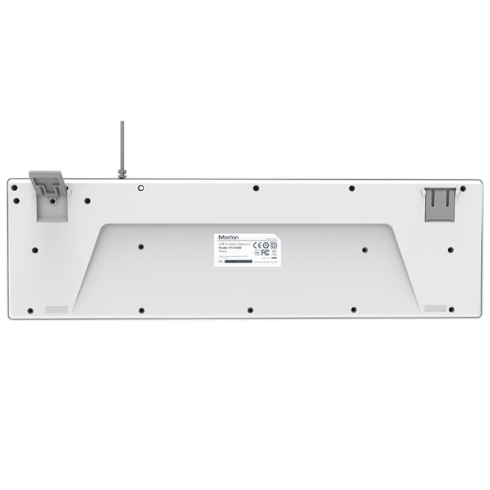 Meetion MT-K300 Standard USB Ενσύρματο Πληκτρολόγιο Λευκό Meetion MT-K300 Standard USB Ενσύρματο Πληκτρολόγιο Λευκό - Image 3