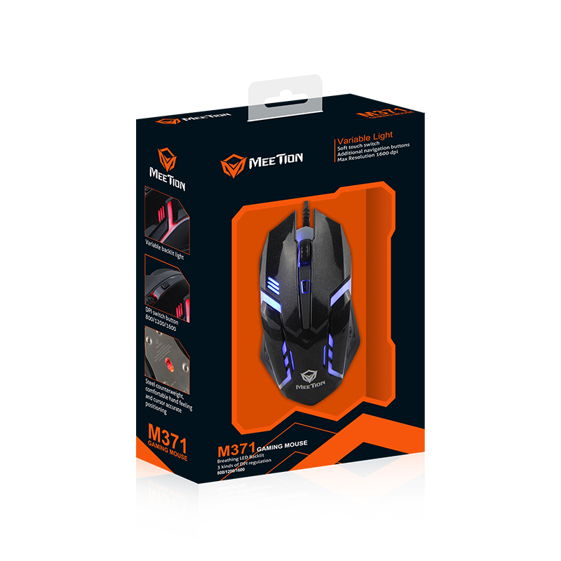 Meetion MT-M371 Ενσύρματο Gaming Ποντίκι Meetion MT-M371 Ενσύρματο Gaming Ποντίκι - Image 8