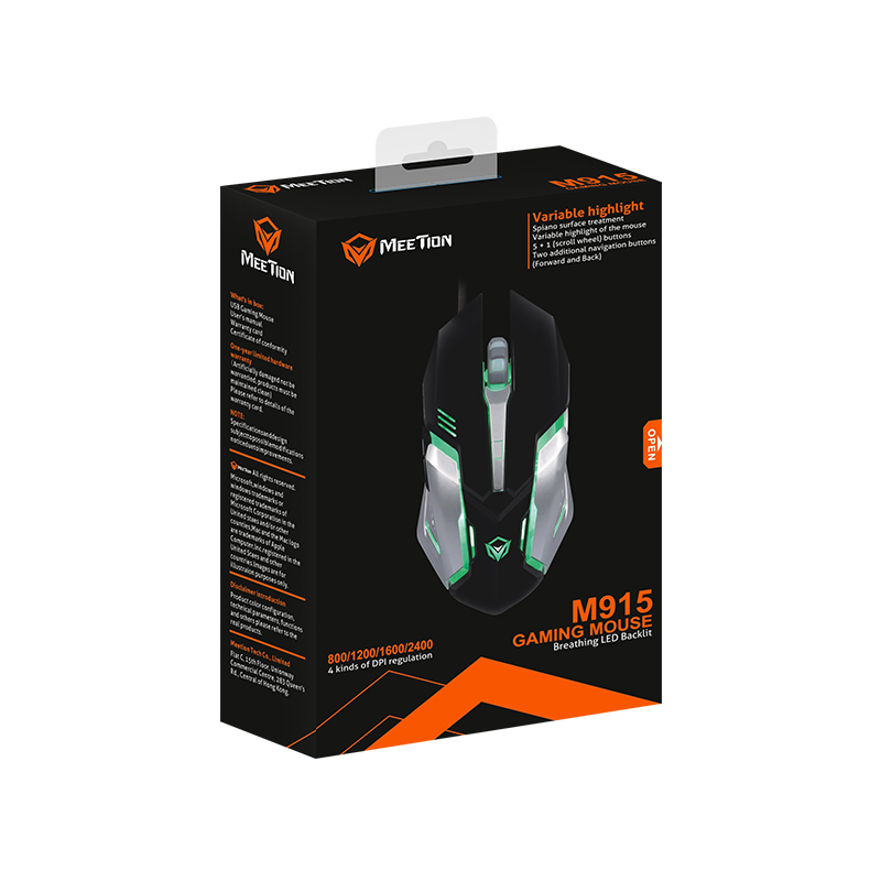 Meetion MT-M915 Ενσύρματο Gaming Ποντίκι Meetion MT-M915 Ενσύρματο Gaming Ποντίκι - Image 7