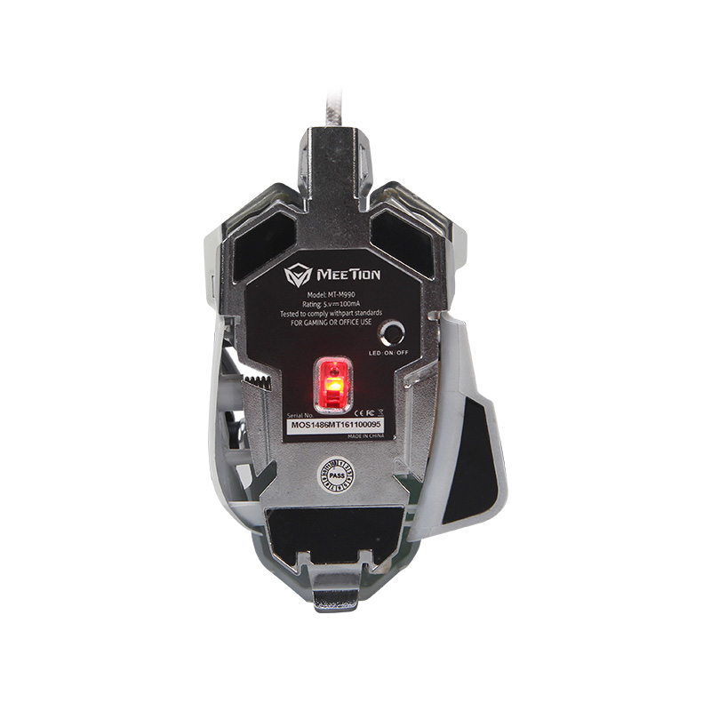 Meetion MT-M990 Μηχανικό Gaming Ποντίκι / Άσπρο Meetion MT-M990 Μηχανικό Gaming Ποντίκι / Άσπρο - Image 7