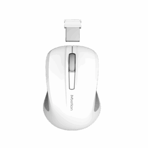 Meetion MT-MINIGO Silent Mini 2.4G Optical Ασύρματο Ποντίκι Άσπρο