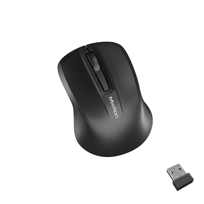 Meetion MT-MINIGO Silent Mini 2.4G Optical Ασύρματο Ποντίκι Μαύρο Meetion MT-MINIGO Silent Mini 2.4G Optical Ασύρματο Ποντίκι Μαύρο - Image 4