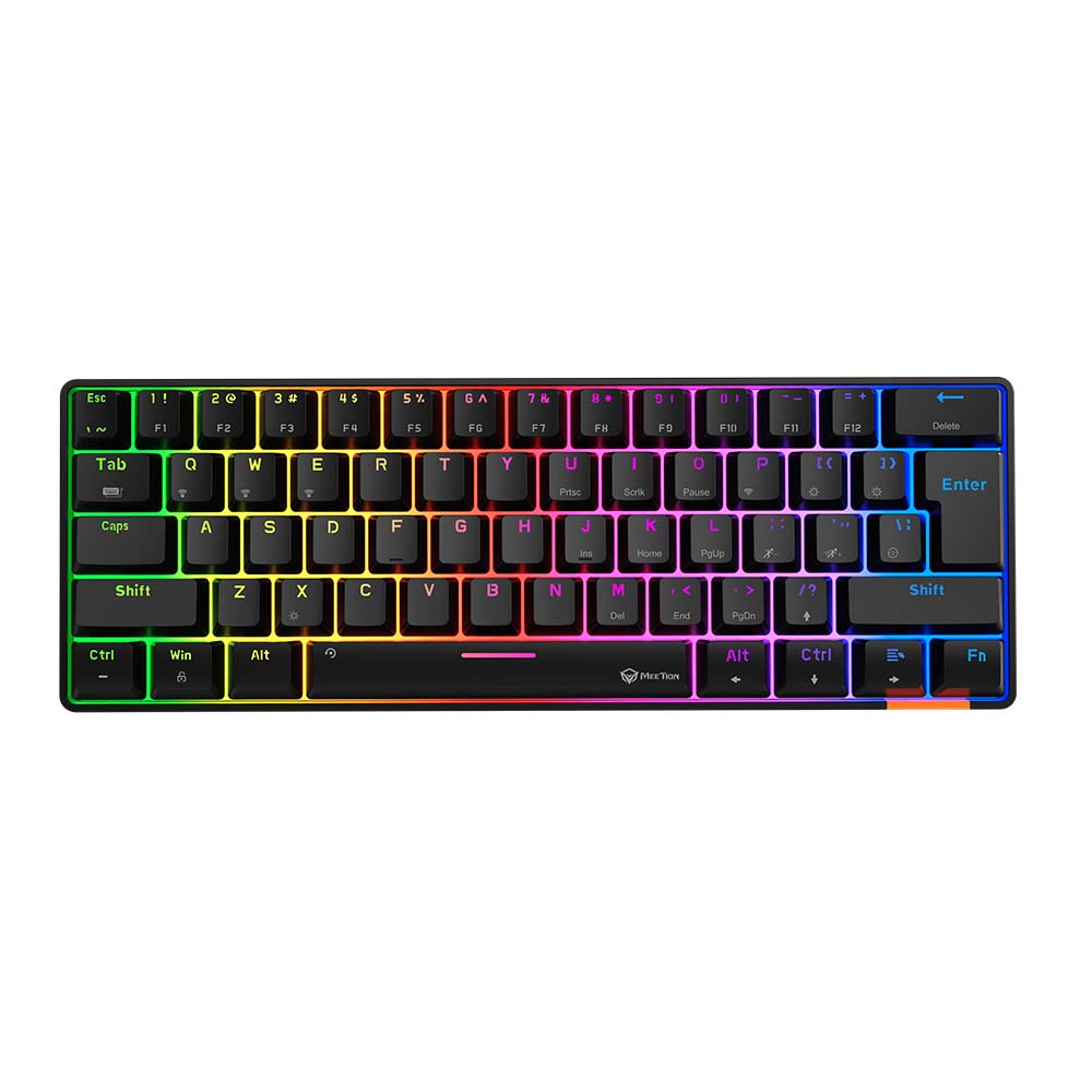 Meetion MT-MK005BT Bluetooth Μηχανικό Gaming πληκτρολόγιο US Μαύρο Meetion MT-MK005BT Bluetooth Μηχανικό Gaming πληκτρολόγιο US Μαύρο