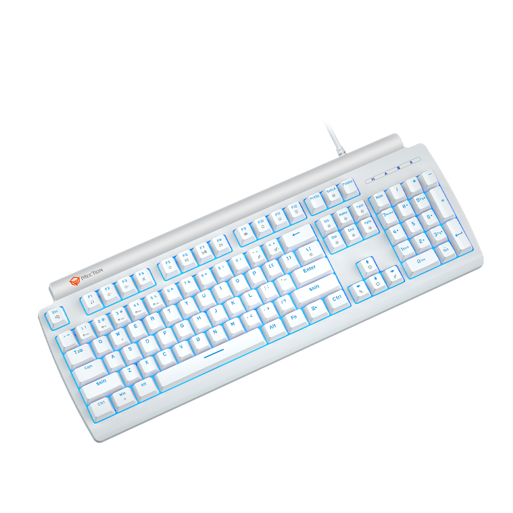 Meetion MT-MK600MX Μηχανικό Gaming Πληκτρολόγιο / Μπλέ Διακόπτες / Άσπρο Meetion MT-MK600MX Μηχανικό Gaming Πληκτρολόγιο / Μπλέ Διακόπτες / Άσπρο - Image 4