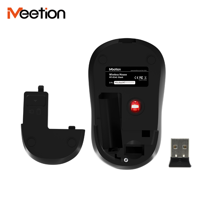 Meetion MT-R545 2.4G Ασύρματο Ποντίκι / Μαύρο Meetion MT-R545 2.4G Ασύρματο Ποντίκι / Μαύρο - Image 6