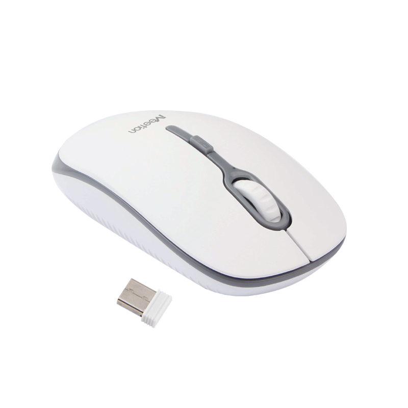 Meetion MT-R547 2.4G Ασύρματο Ποντίκι / Άσπρο + Γκρι Meetion MT-R547 2.4G Ασύρματο Ποντίκι / Άσπρο + Γκρι - Image 4