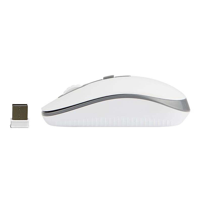 Meetion MT-R547 2.4G Ασύρματο Ποντίκι / Άσπρο + Γκρι Meetion MT-R547 2.4G Ασύρματο Ποντίκι / Άσπρο + Γκρι - Image 5