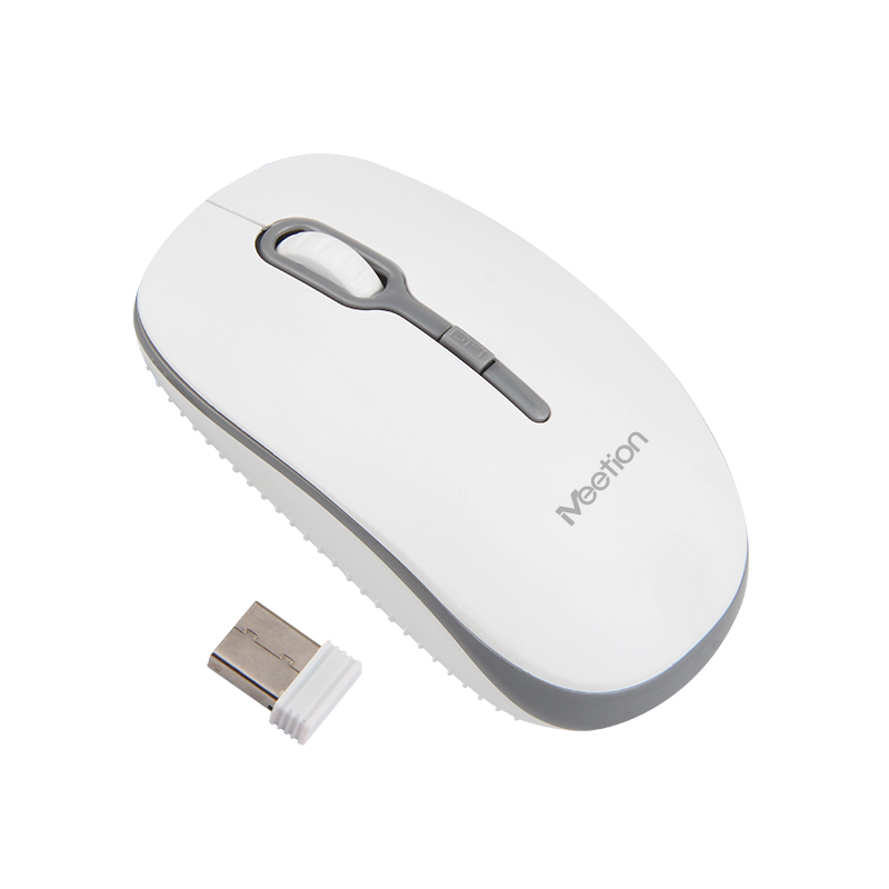 Meetion MT-R547 2.4G Ασύρματο Ποντίκι / Άσπρο + Γκρι Meetion MT-R547 2.4G Ασύρματο Ποντίκι / Άσπρο + Γκρι - Image 6