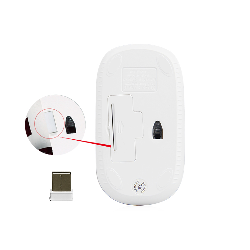 Meetion MT-R547 2.4G Ασύρματο Ποντίκι / Άσπρο + Γκρι Meetion MT-R547 2.4G Ασύρματο Ποντίκι / Άσπρο + Γκρι - Image 7