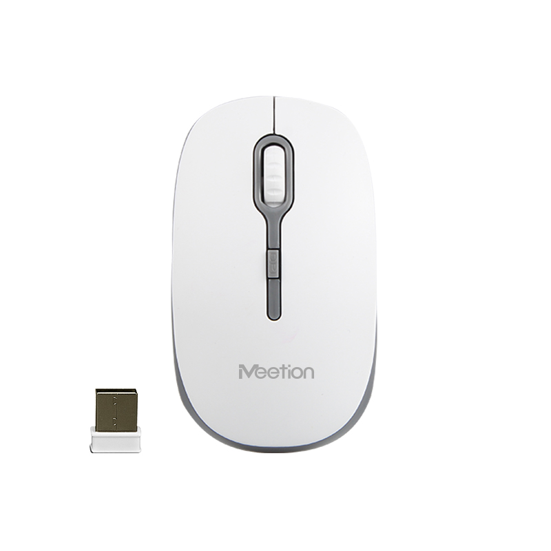 Meetion MT-R547 2.4G Ασύρματο Ποντίκι / Άσπρο + Γκρι Meetion MT-R547 2.4G Ασύρματο Ποντίκι / Άσπρο + Γκρι