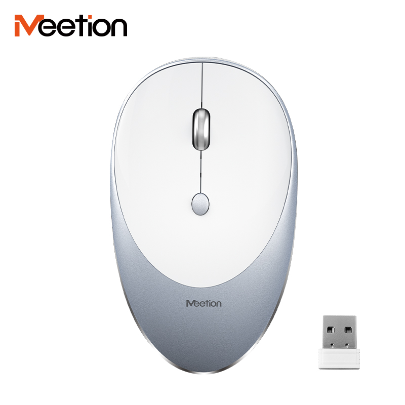Meetion MT-R600 2.4G Ασύρματο Ποντίκι / Ασημί Meetion MT-R600 2.4G Ασύρματο Ποντίκι / Ασημί - Image 2