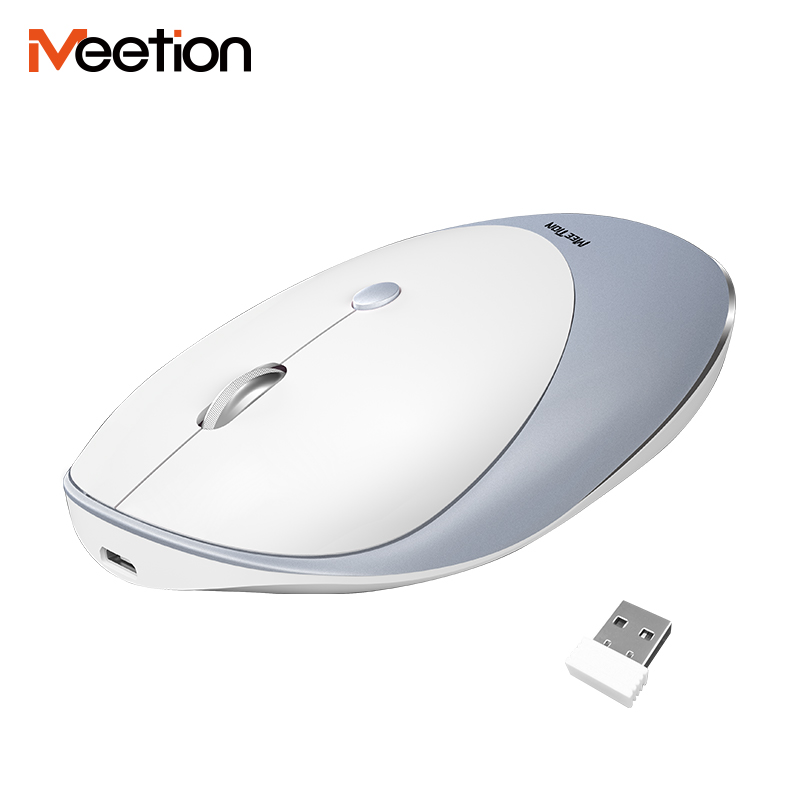 Meetion MT-R600 2.4G Ασύρματο Ποντίκι / Ασημί Meetion MT-R600 2.4G Ασύρματο Ποντίκι / Ασημί - Image 3
