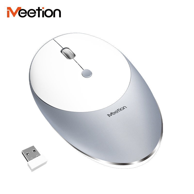 Meetion MT-R600 2.4G Ασύρματο Ποντίκι / Ασημί Meetion MT-R600 2.4G Ασύρματο Ποντίκι / Ασημί - Image 5