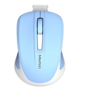 Meetion Silent Mini 2.4G Οπτικό Ασύρματο Ποντίκι (Μπλε)