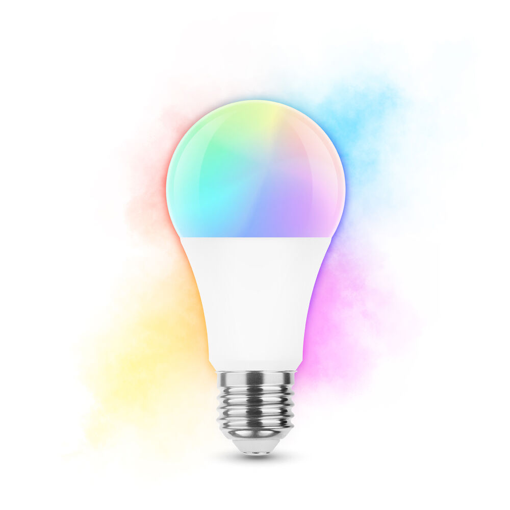 Modee LED Smart Σφαιρική Λάμπα A60 9,4W E27 180° RGB 806lm με Tuya Wi-Fi 4W E27 180° RGB 806lm με Tuya Wi-Fi