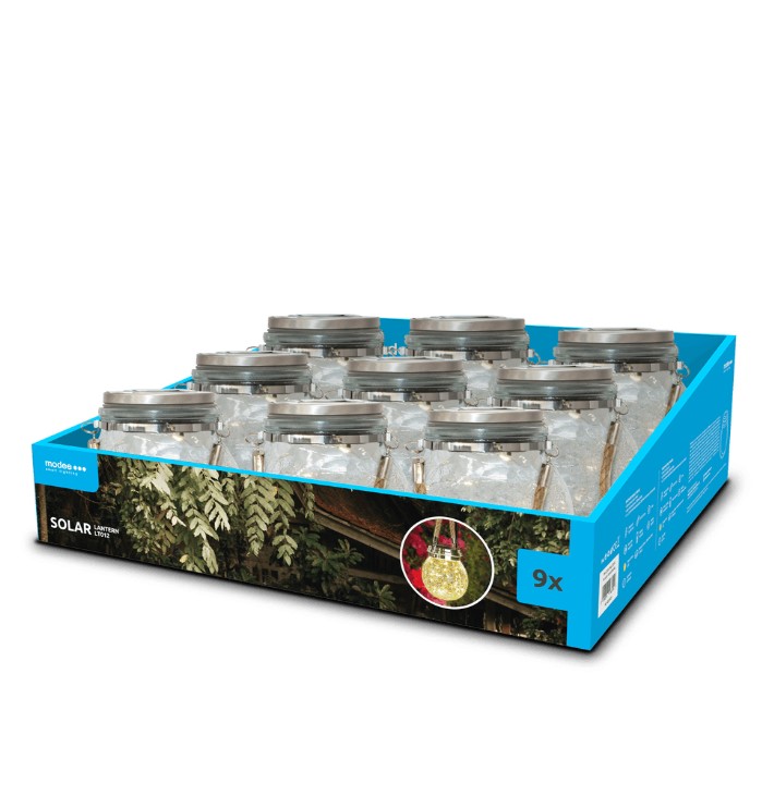 Modee Lighting LED Ηλιακά Φωτιστικά σε Σχήμα Βάζο (9τμχ) Modee Lighting LED Ηλιακά Φωτιστικά σε Σχήμα Βάζο (9τμχ)