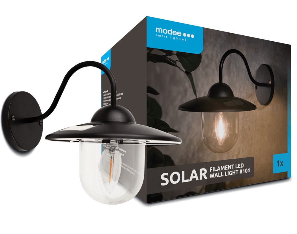 Modee Lighting LED Ηλιακό Επιτοίχιο Φωτιστικό Modee Lighting LED Ηλιακό Επιτοίχιο Φωτιστικό - Image 2