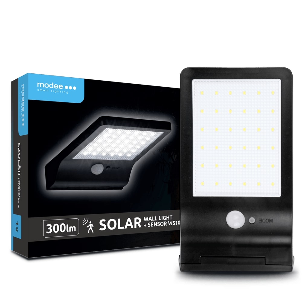 Modee Lighting LED Ηλιακό Επιτοίχιο Φωτιστικό με Αισθητήρα 300 lumen Modee Lighting LED Ηλιακό Επιτοίχιο Φωτιστικό με Αισθητήρα 300 lumen - Image 2