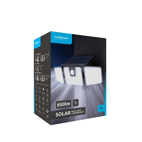 Modee Lighting Ηλιακός Προβολέας LED WS137 με Αισθητήρα (650 lumen) Modee Lighting Ηλιακός Προβολέας LED WS137 με Αισθητήρα (650 lumen) - Image 3