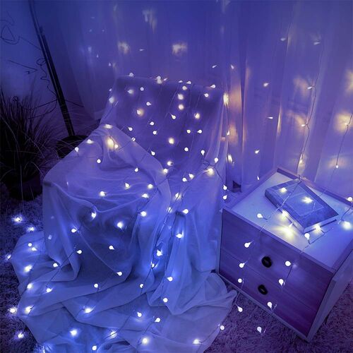 Modee Lighting Χριστουγεννιάτικα Λαμπάκια LED Τύπου Berry με Τροφοδοτικό (100LED/10m/10cm) Ψυχρό Λευκό Modee Lighting Χριστουγεννιάτικα Λαμπάκια LED Τύπου Berry με Τροφοδοτικό (100LED/10m/10cm) Ψυχρό Λευκό - Image 3