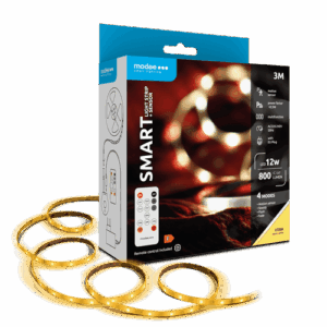 Modee Smart Ταινία LED 12W IP20 με Τηλεχειριστήριο & Αισθητήρα 2700K 800lm 3m