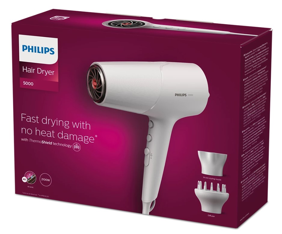 PHILIPS BHD500-20 5000 Series Πιστολάκι Μαλλιών PHILIPS BHD500-20 5000 Series Πιστολάκι Μαλλιών - Image 5