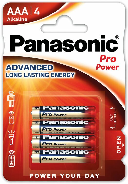 Panasonic Pro Power LR03 AAA (4τμχ) Panasonic Pro Power LR03 AAA (4τμχ)