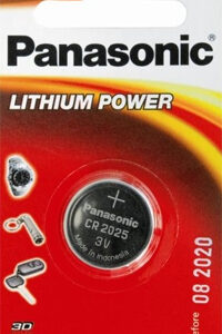 Panasonic Κουμπί Λιθίου CR2025 (1τμχ)