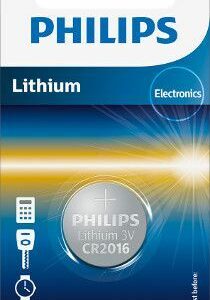 Philips Κουμπί Λιθίου CR2016 (1τμχ)