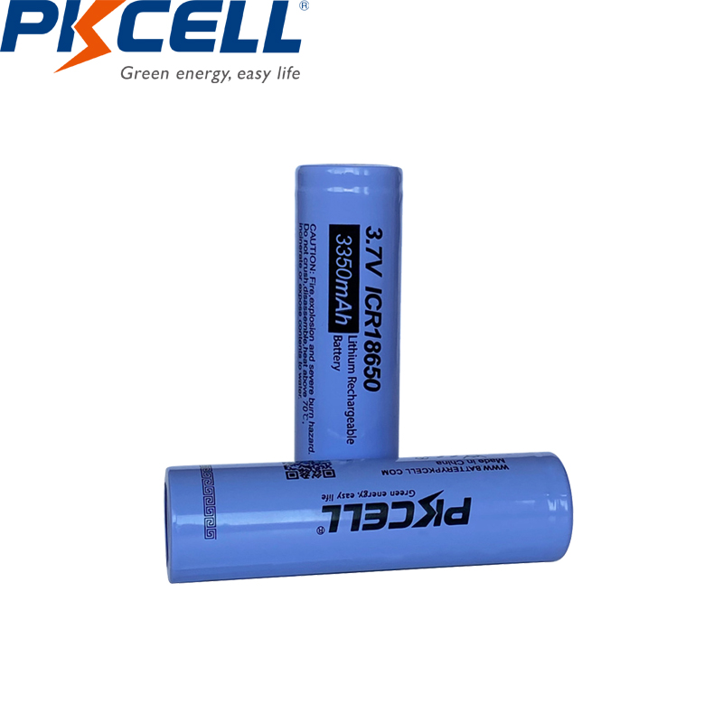 Pkcell Μπαταρία Flat Top (Επίπεδης Κορυφής) ICR18650 3.7V 3350mAh PCB Pkcell Μπαταρία Flat Top (Επίπεδης Κορυφής) ICR18650 3.7V 3350mAh PCB - Image 4
