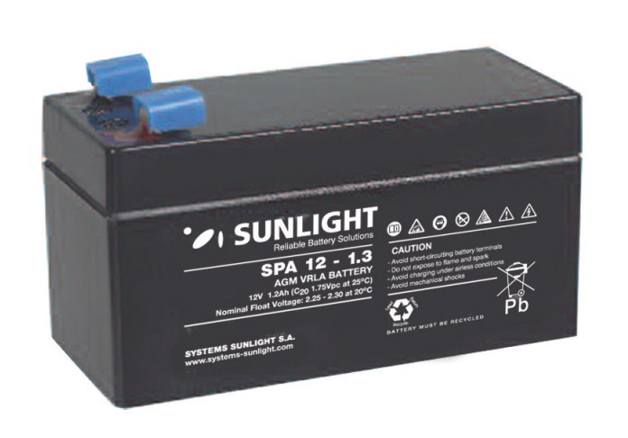 Sunlight Μολύβδου 12V 1.3A Sunlight Μολύβδου 12V 1.3A