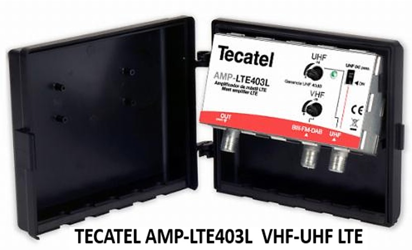 Tecatel Ενισχυτής Ιστού 40dB 403 LTE700 5G VHF/UHF Tecatel Ενισχυτής Ιστού 40dB 403 LTE700 5G VHF/UHF