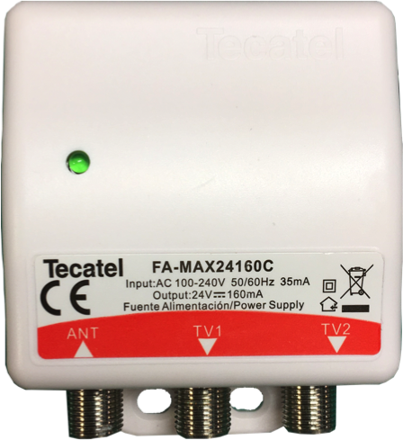 Tecatel Τροφοδοτικό 24V 160mAh Tecatel Τροφοδοτικό 24V 160mAh - Image 2