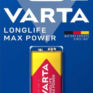 Varta Longlife Max 9V  6LR61 (1τμχ)