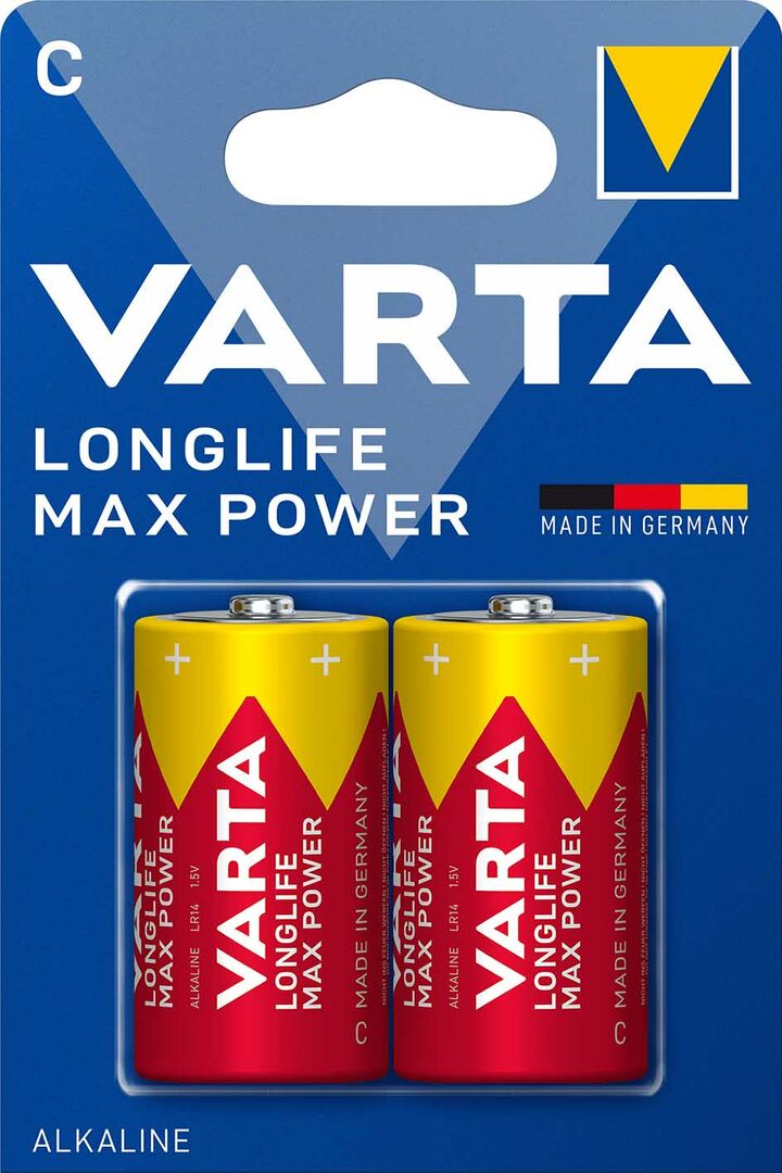 Varta Longlife Max LR14 C (2τμχ) Varta Longlife Max LR14 C (2τμχ)