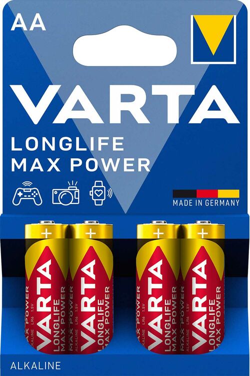 Varta Longlife Max LR6 AA (4τμχ) Varta Longlife Max LR6 AA (4τμχ)