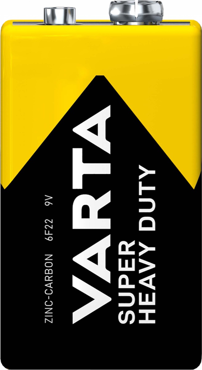 Varta Super Heavy Duty 6F22(9V) (1τμχ) Varta Super Heavy Duty 6F22(9V) (1τμχ) - Image 2