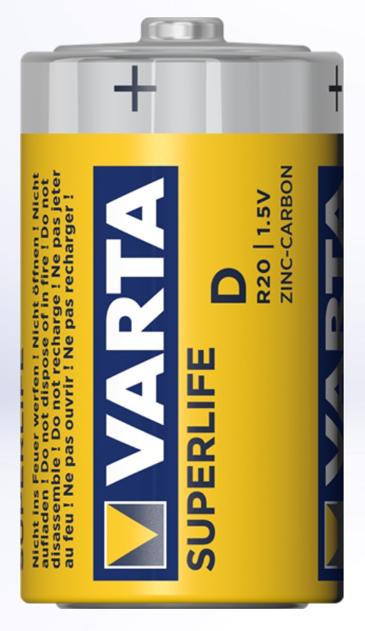 Varta Απλή R20 D (2τμχ) Varta Απλή R20 D (2τμχ) - Image 2