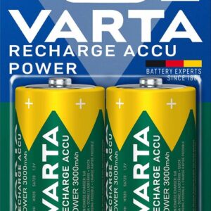 Varta Επαναφορτιζόμενη R2U D 3000mAh (2τμχ)