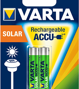 Varta Επαναφορτιζόμενη Solar 550mAh HR03 AAA (2τμχ)