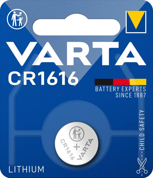 Varta Κουμπί Λιθίου CR1616 (1τμχ) Varta Κουμπί Λιθίου CR1616 (1τμχ)