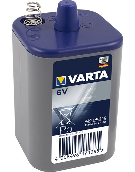 Varta Μπαταρία 4R25 430 6V 7,5Ah Varta Μπαταρία 4R25 430 6V 7
