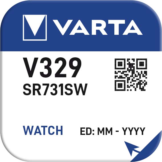 Varta Ρολογιού V329 (1τμχ) Varta Ρολογιού V329 (1τμχ)