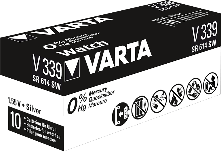 Varta Ρολογιού V339 (1τμχ) Varta Ρολογιού V339 (1τμχ) - Image 3