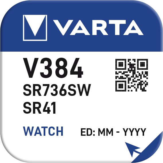 Varta Ρολογιού V384 (1τμχ) Varta Ρολογιού V384 (1τμχ)