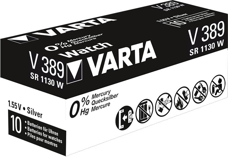 Varta Ρολογιού V389 (1τμχ) Varta Ρολογιού V389 (1τμχ) - Image 3