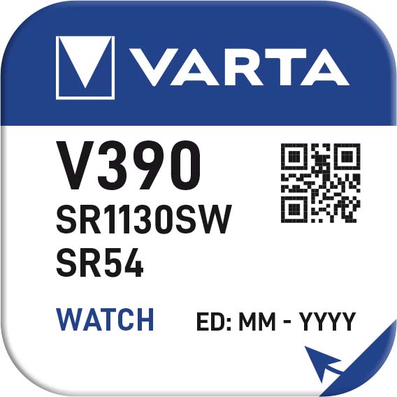 Varta Ρολογιού V390 (1τμχ) Varta Ρολογιού V390 (1τμχ)